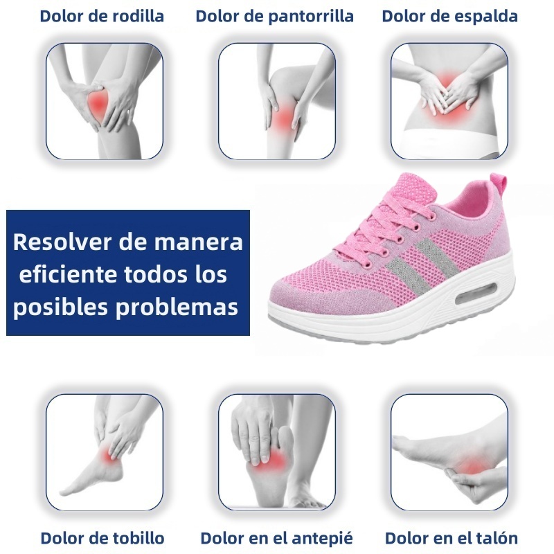 ⏰ ¡Último día – 50% de descuento! ¡No te lo pierdas! Zapatos ortopédicos con diseño ergonómico y función de amortiguación de impactos ✅ Zapatos ortopédicos saludables diseñados especialmente para mujeres europeas