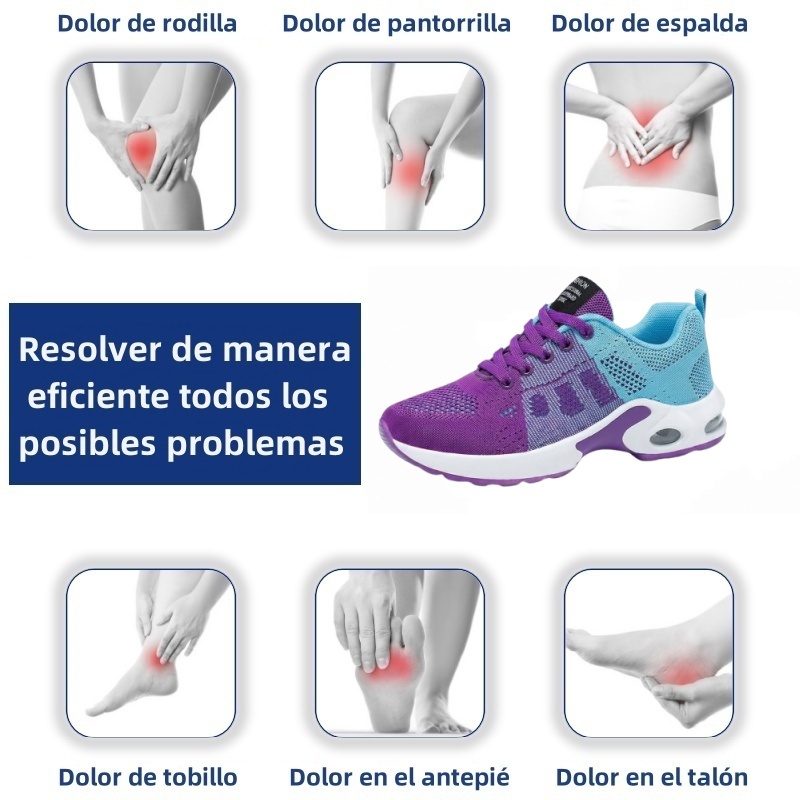 ⏰ ¡Último día – 50% de descuento! ¡No te lo pierdas! Zapatos ortopédicos con diseño ergonómico y función de amortiguación de impactos ✅ Zapatos ortopédicos saludables diseñados especialmente para mujeres europeas