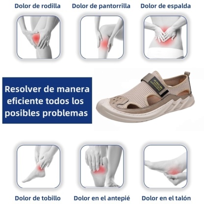 ⏰ ¡Último día – 50% de descuento! ¡No te lo pierdas! Zapatos ortopédicos con diseño ergonómico y función de amortiguación de impactos. ✅ Zapatos ortopédicos saludables diseñados especialmente para hombres europeos.