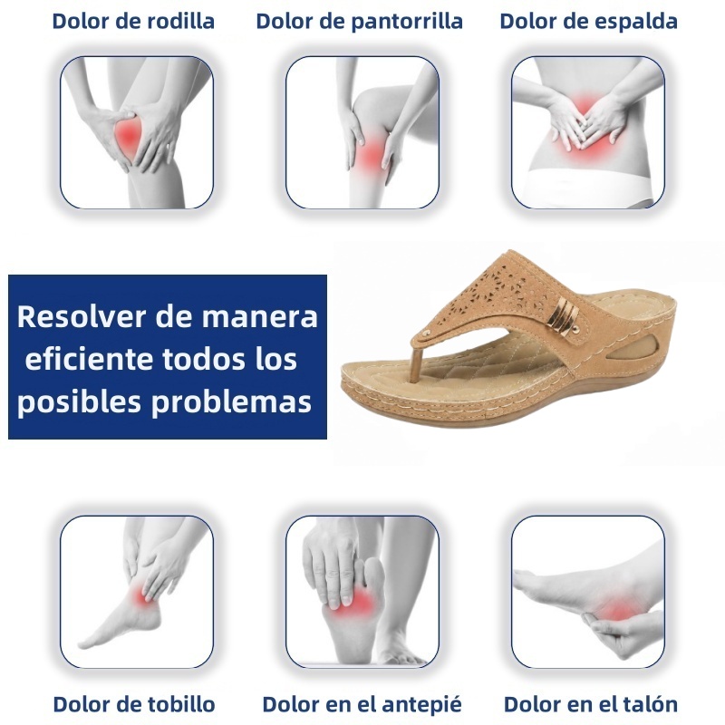 ⏰ ¡Último día! ¡50 % de descuento! ¡No te lo pierdas! ✅️ Sandalias cómodas con soporte para el arco del pie: alivian el dolor de pies y cuentan con un diseño ergonómico.