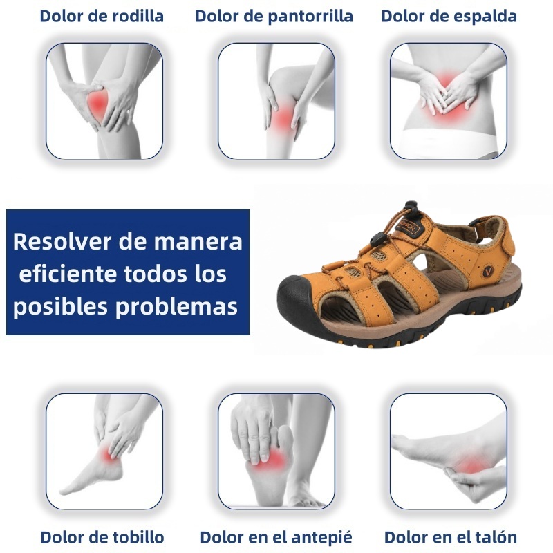 ⏰ ¡Último día! ¡50 % de descuento! ¡No te lo pierdas! ✅️ Sandalias cómodas con soporte para el arco del pie: alivian el dolor de pies y cuentan con un diseño ergonómico.