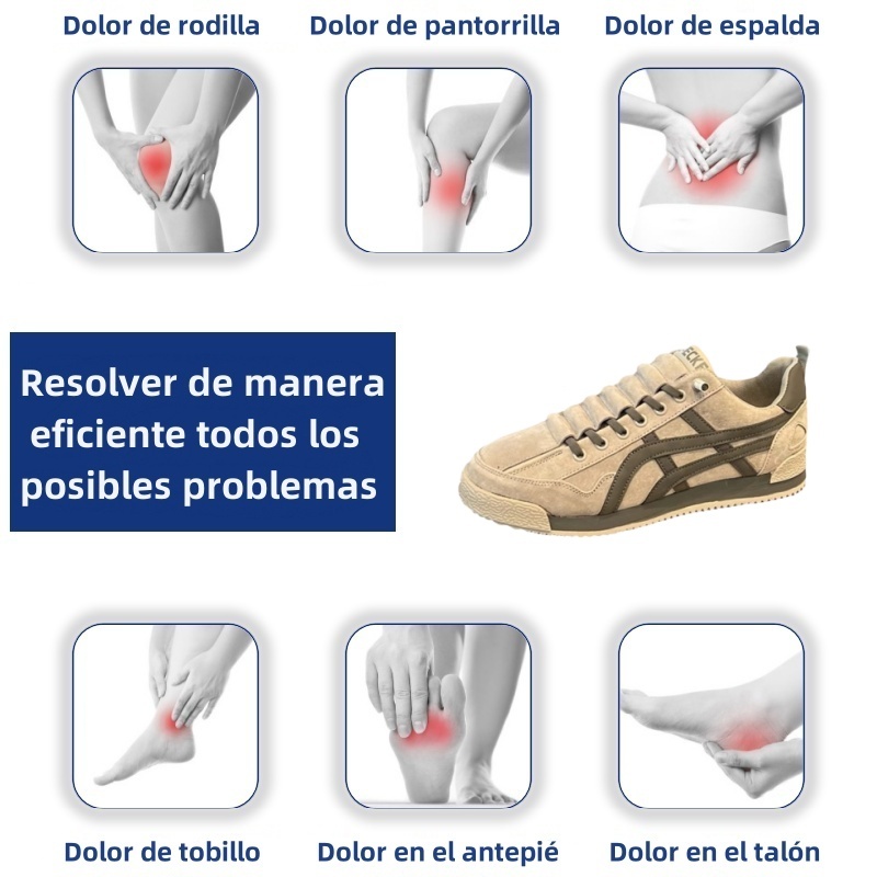 [⏰50% de descuento hoy - ¡no te lo pierdas! ] 🔥 Zapatos para caminar de diseño ergonómico 👞 Cosidos a mano✅ Soporte de arco, caminata cómoda