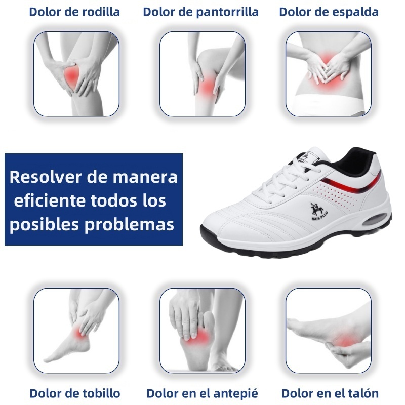 [⏰Último día con 50% de descuento - ¡Termina pronto! ]🔥Zapatos para caminar de diseño ergonómico👞Cosidos a mano✅Soporte de arco, caminata cómoda