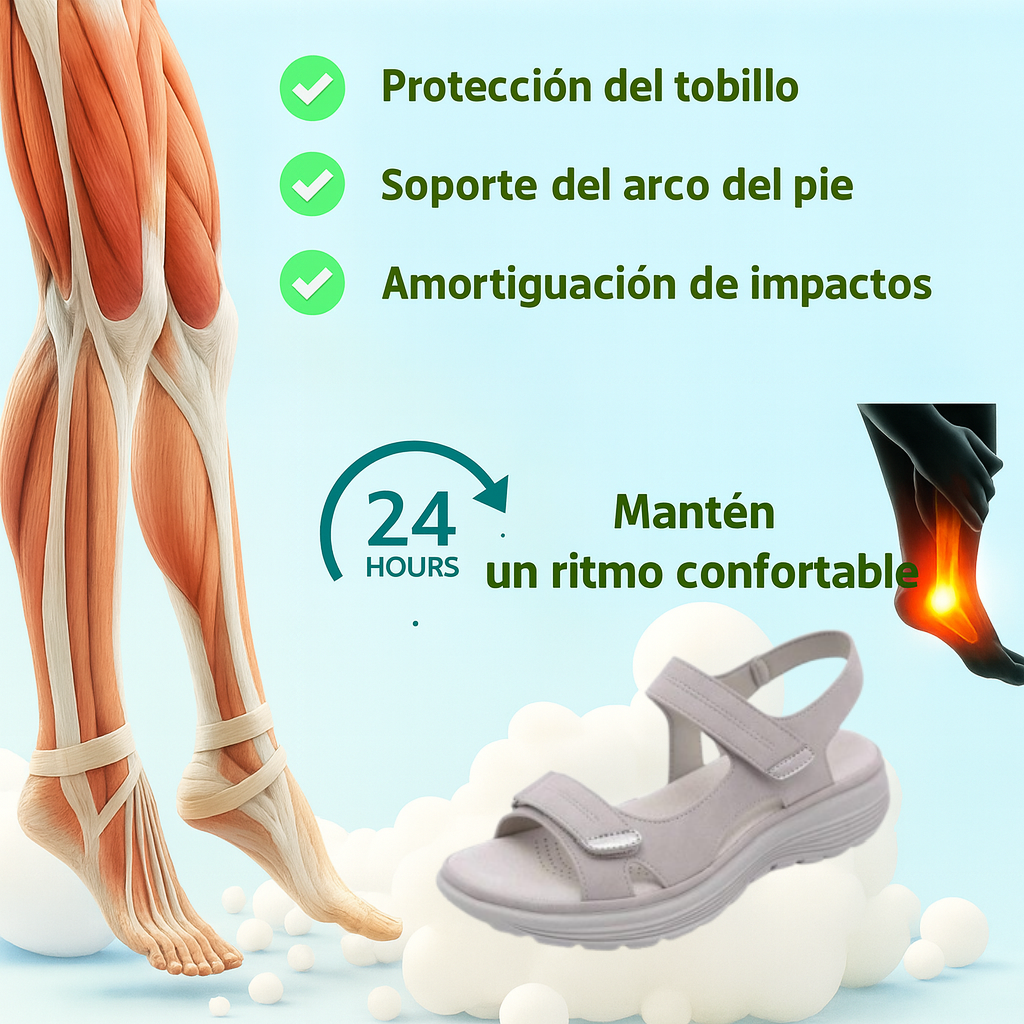 ⏰ ¡Último día – 50% de descuento! ¡No te lo pierdas! Zapatos ortopédicos con diseño ergonómico y función de amortiguación de impactos ✅ Zapatos ortopédicos saludables diseñados especialmente para mujeres europea