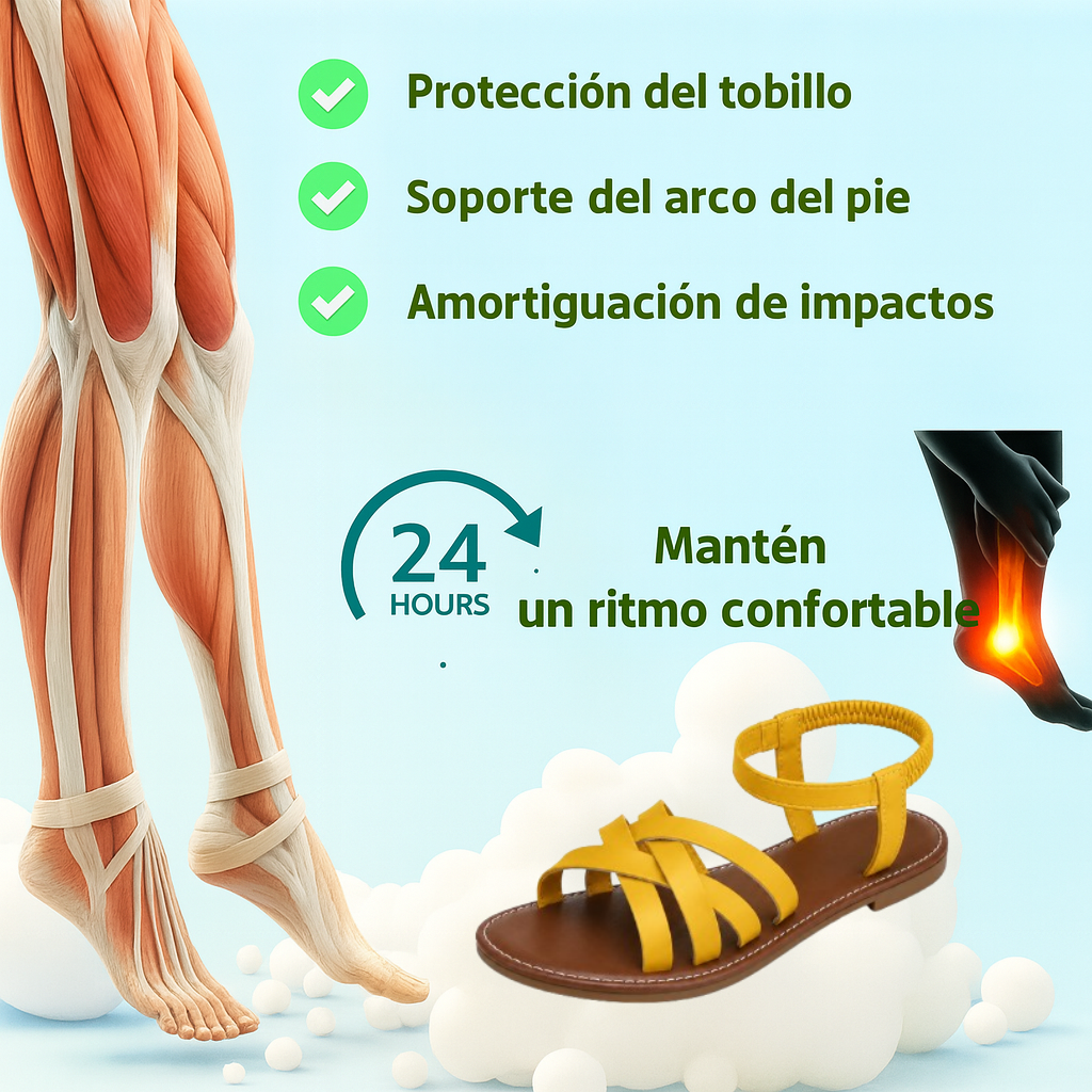 ⏰ ¡Último día! ¡50% de descuento! ¡No te lo pierdas! Sandalias ortopédicas con diseño ergonómico y función de amortiguación de impactos. ✅ Sandalias ortopédicas saludables diseñadas especialmente para mujeres europeas.
