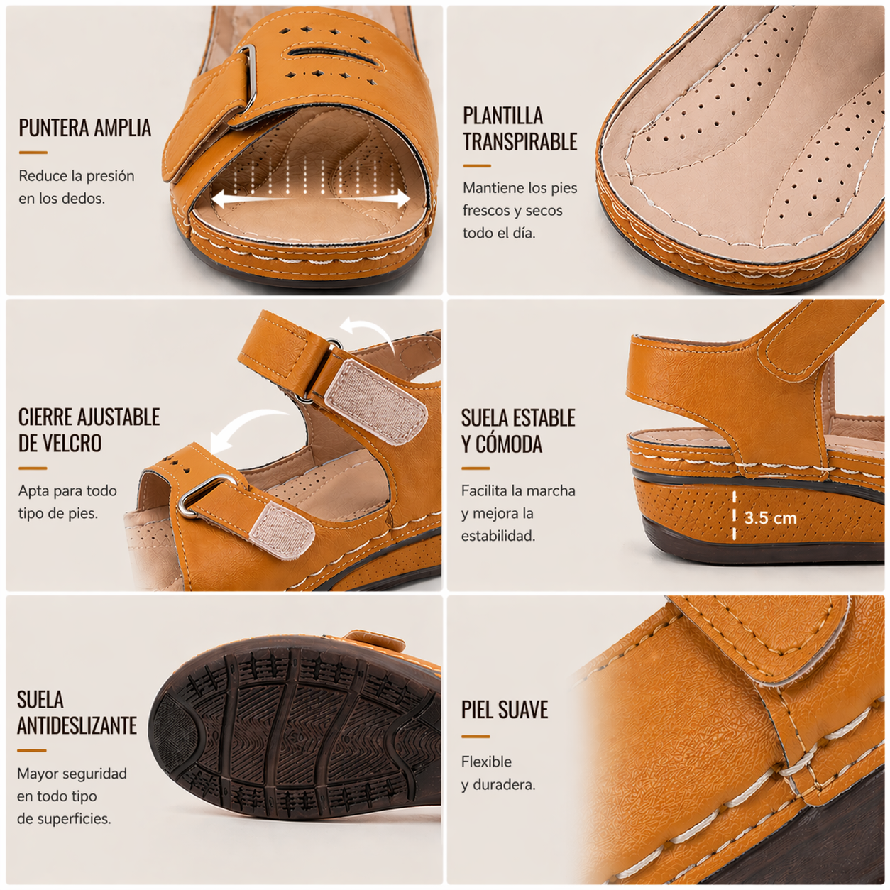 🔥 ¡Oferta por tiempo limitado: 50% de descuento! Sandalias ortopédicas de verano: diseñadas ergonómicamente para brindar comodidad, transpirabilidad y alivio del dolor ✅
