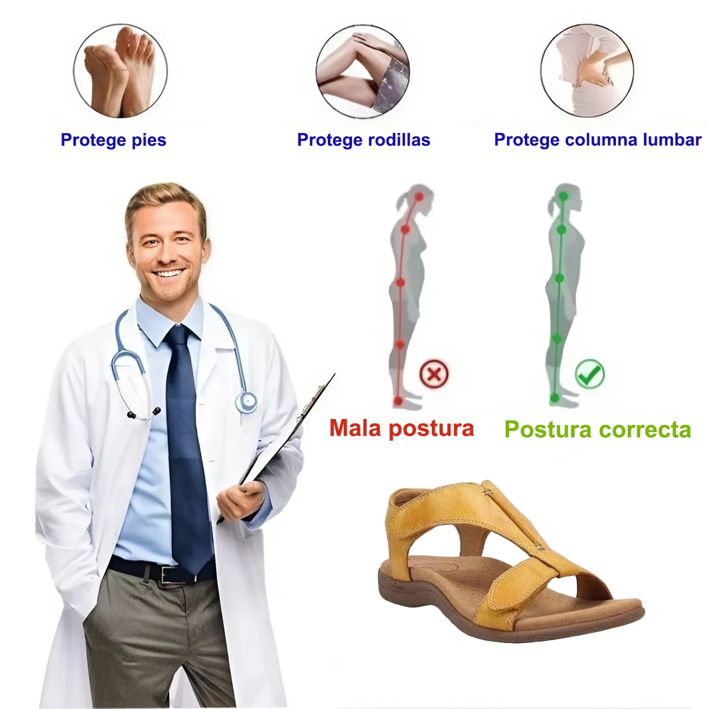 (⏰dnes zľava 50 %, nenechajte si to ujsť) Ergonomicky tvarované ortopedické sandále, ručne šité + protišmyková podrážka ✅ Podpora klenby: pohodlná chôdza