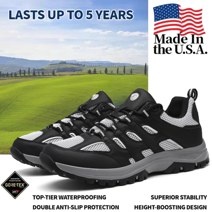 [⏰ ¡Último día 70% de descuento - no te lo pierdas! ] 🔥 Zapatos ergonómicos para caminar para hombres, ✅ Soporte de arco - para caminar sin dolor