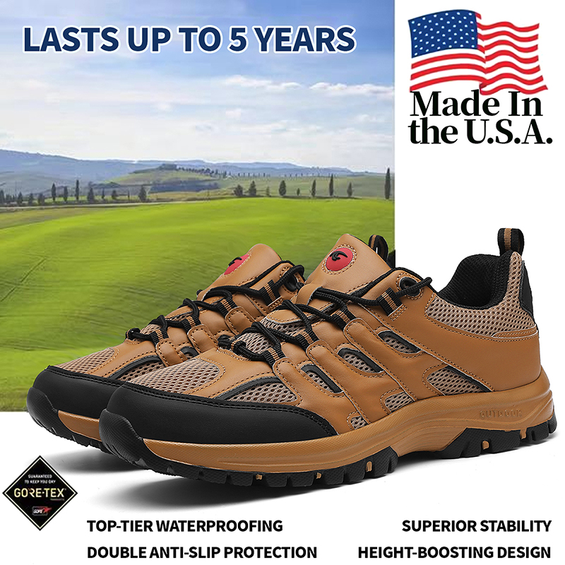 [⏰ ¡Último día 70% de descuento - no te lo pierdas! ] 🔥 Zapatos ergonómicos para caminar para hombres, ✅ Soporte de arco - para caminar sin dolor