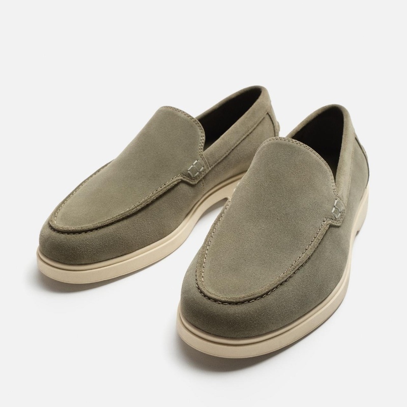 (⏰¡Último día 50% de descuento - no te lo pierdas!)🔥 Los mismos zapatos casuales ergonómicos de Beckham👞 Cosidos a mano✅ Soporte de arco, caminata cómoda