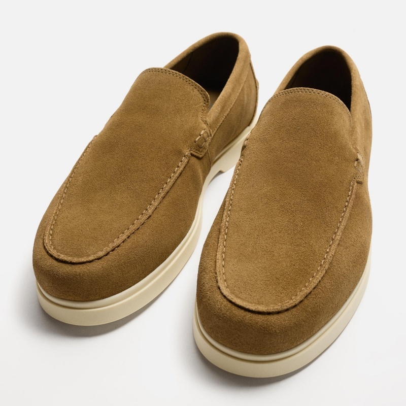 (⏰¡Último día 50% de descuento - no te lo pierdas!)🔥 Los mismos zapatos casuales ergonómicos de Beckham👞 Cosidos a mano✅ Soporte de arco, caminata cómoda