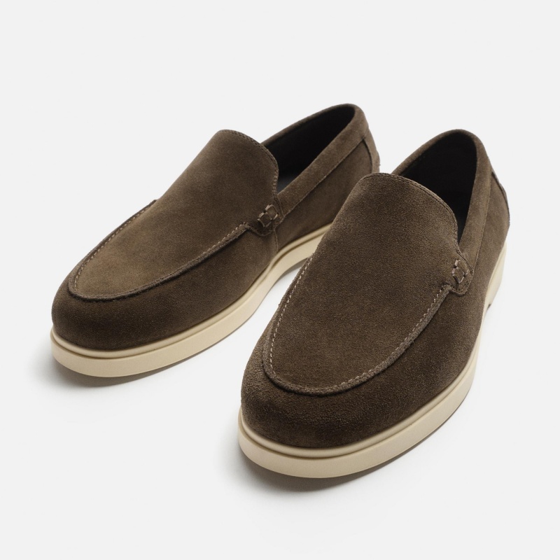 (⏰¡Último día 50% de descuento - no te lo pierdas!)🔥 Los mismos zapatos casuales ergonómicos de Beckham👞 Cosidos a mano✅ Soporte de arco, caminata cómoda