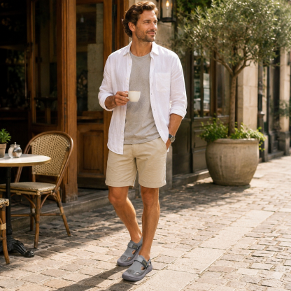 ⏰ ¡Último día – 50% de descuento! ¡No te lo pierdas! Zapatos ortopédicos con diseño ergonómico y función de amortiguación de impactos. ✅ Zapatos ortopédicos saludables diseñados especialmente para hombres europeos.