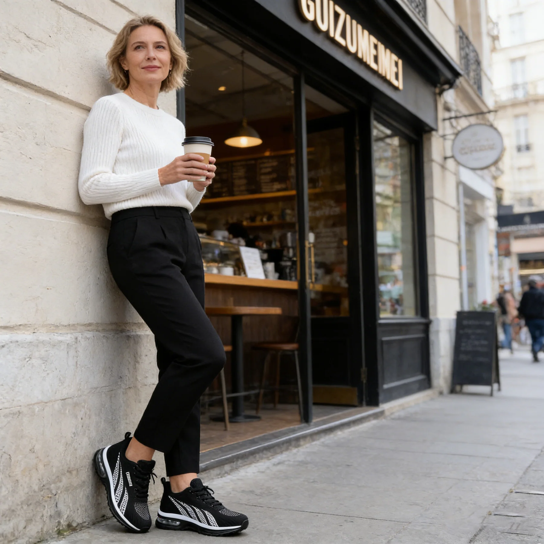 (🔥50% de descuento hoy - ¡no te lo pierdas!) ⏰Zapatillas ortopédicas suaves y cómodas con colchón de aire ✅ (soporte para el arco, alivia las molestias)