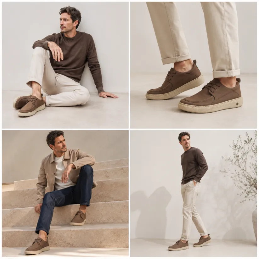🎉 ¡50% de descuento hoy! Zapatos ortopédicos cómodos para hombre 🐂 Hechos con auténtica piel de vaca australiana 👞 Alivian el dolor de pies - Soporte para el arco ✅ Cómodos para caminar todo el día