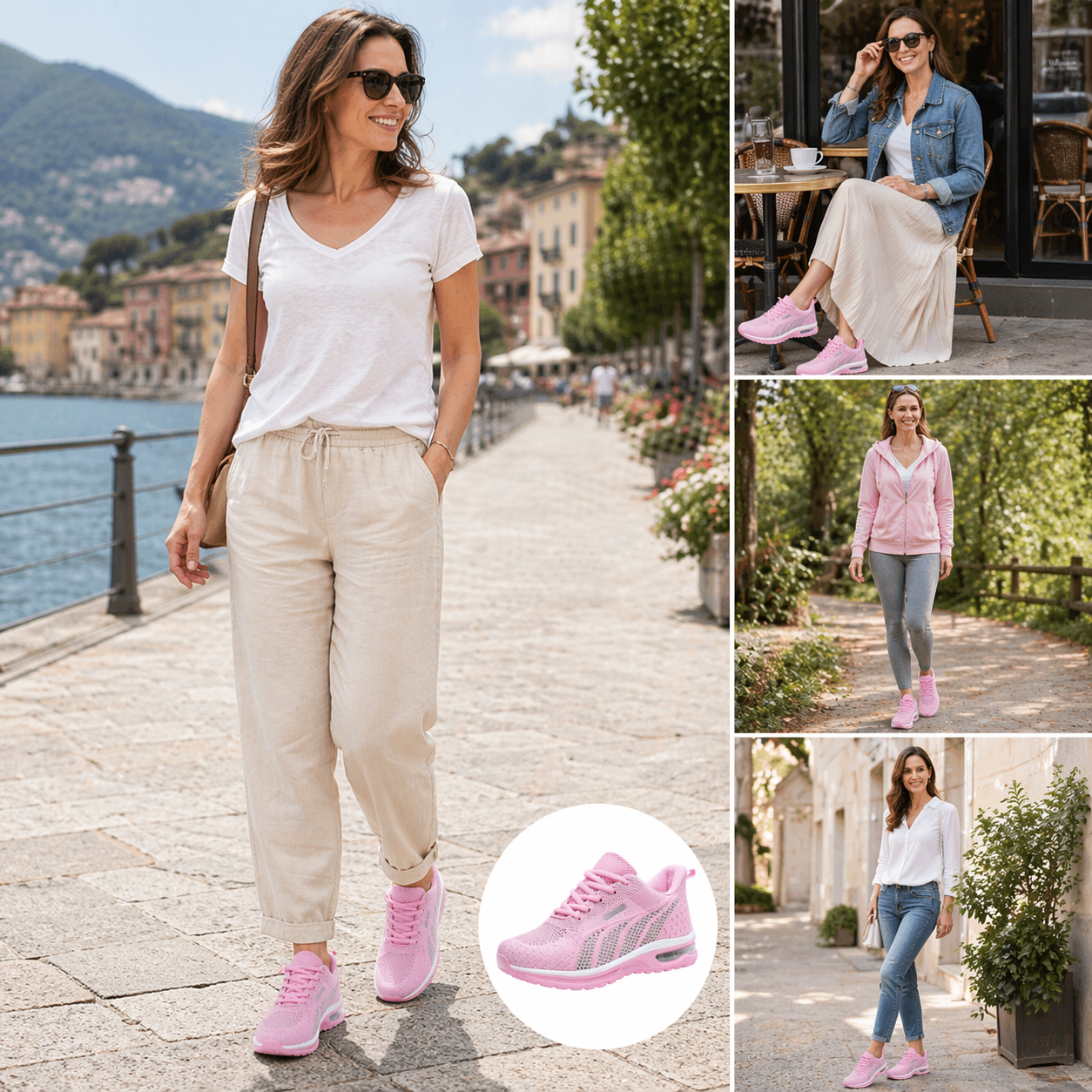 (🔥50% de descuento hoy - ¡no te lo pierdas!) ⏰Zapatillas ortopédicas suaves y cómodas con colchón de aire ✅ (soporte para el arco, alivia las molestias)