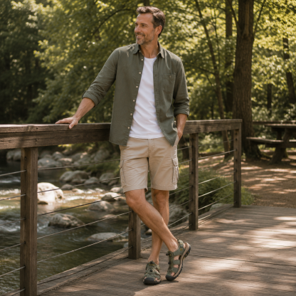 ⏰ ¡Solo hoy! ¡50 % de descuento! ✅️ Sandalias artesanales de cuero vacuno australiano de primera calidad con soporte para el arco del pie: alivian el dolor de pies y cuentan con un diseño ergonómico.