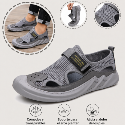 ⏰ ¡Último día – 50% de descuento! ¡No te lo pierdas! Zapatos ortopédicos con diseño ergonómico y función de amortiguación de impactos. ✅ Zapatos ortopédicos saludables diseñados especialmente para hombres europeos.