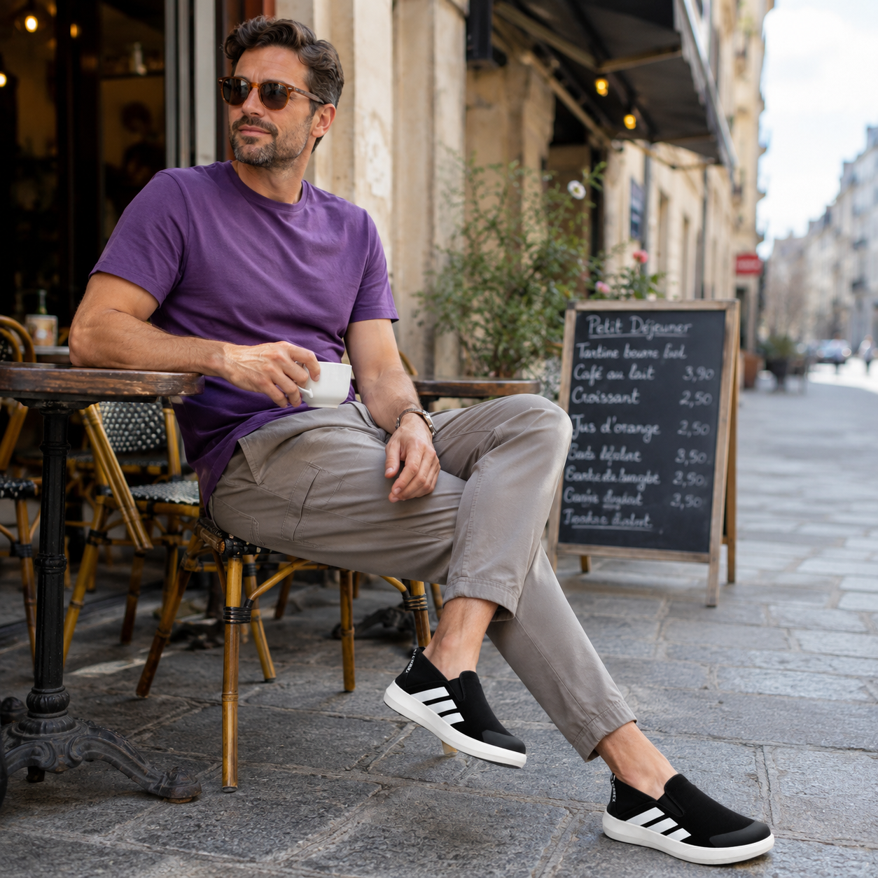 ⏰ Último día, 50% de descuento - ¡No te lo pierdas! ✅️ Zapatos premium sin cordones, con soporte para el arco del pie, ayudan a aliviar el dolor de pies - Diseño ergonómico