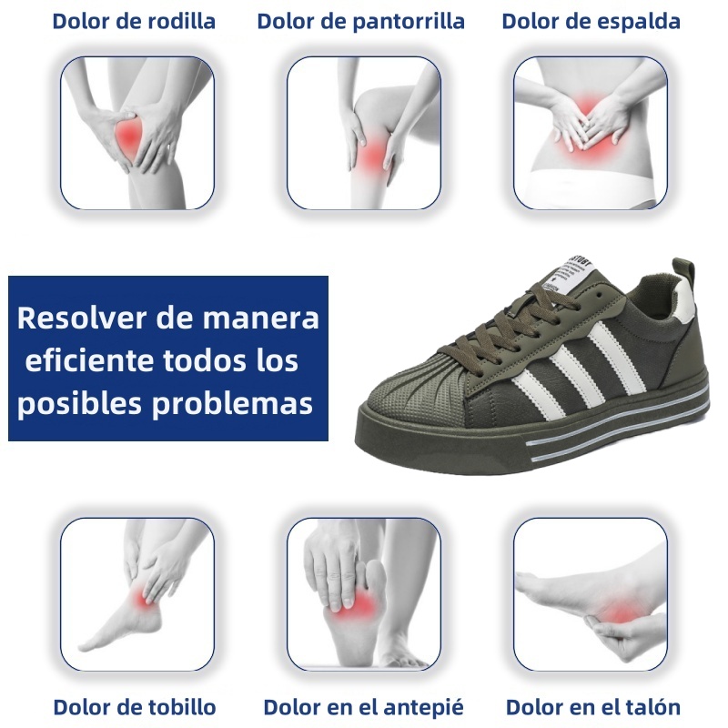 [⏰ ¡Último día 70% de descuento - No te lo pierdas! ] 🔥 Zapatos para caminar de marca para hombre 👞 Diseño ergonómico con soporte de arco para caminar sin dolor ✅ Cosido a mano