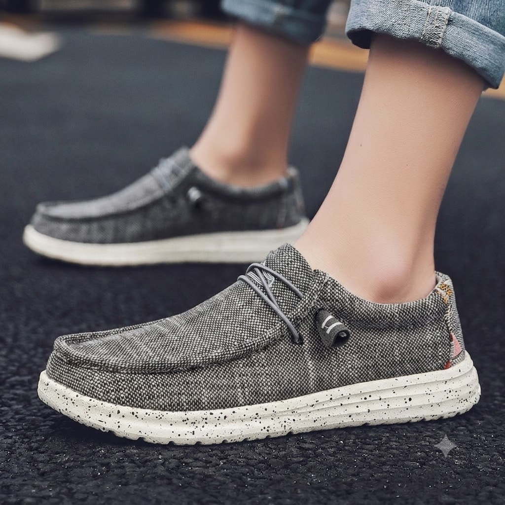 🎉 ¡Oferta por tiempo limitado! 👞 Zapatos casuales de verano para hombre  | Ultraligeros y transpirables  ✅ Diseño slip-on, fáciles de poner y quitar  👣 Suela suave y antideslizante  🚶 Con soporte para el arco para caminar cómodamente todo el día