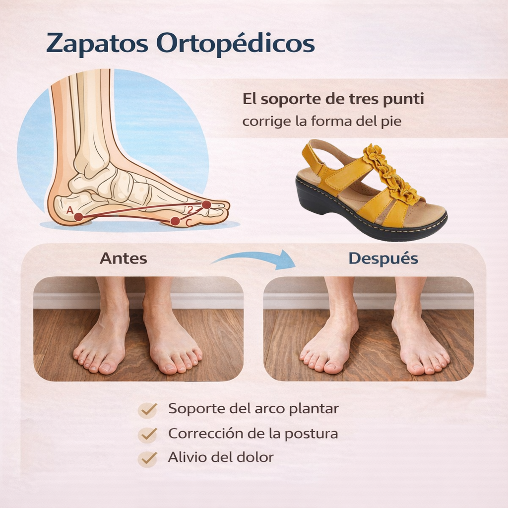 🔥¡50% de descuento por tiempo limitado! Sandalias ortopédicas de verano con diseño ergonómico, cómodas y transpirables que alivian eficazmente el dolor.
