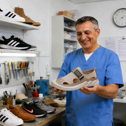 ⏰ ¡Último día – 50% de descuento! ¡No te lo pierdas! Zapatos ortopédicos con diseño ergonómico y función de amortiguación de impactos. ✅ Zapatos ortopédicos saludables diseñados especialmente para hombres europeos.