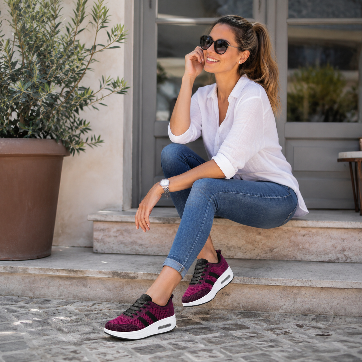 ⏰ ¡Último día – 50% de descuento! ¡No te lo pierdas! Zapatos ortopédicos con diseño ergonómico y función de amortiguación de impactos ✅ Zapatos ortopédicos saludables diseñados especialmente para mujeres europeas