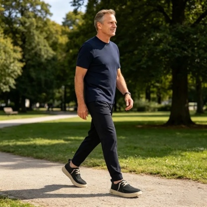 🔥 Zapatos de piel de becerro para hombre, cosidos a mano en Australia 👞 Alivio inteligente del dolor impulsado por IA, fácil de poner y quitar ✅ Correctivo integral: impermeable y antideslizante