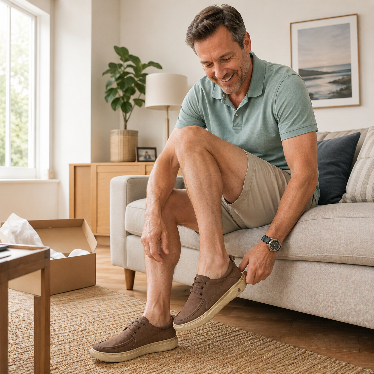 🎉 ¡50% de descuento hoy! Zapatos ortopédicos cómodos para hombre 🐂 Hechos con auténtica piel de vaca australiana 👞 Alivian el dolor de pies - Soporte para el arco ✅ Cómodos para caminar todo el día