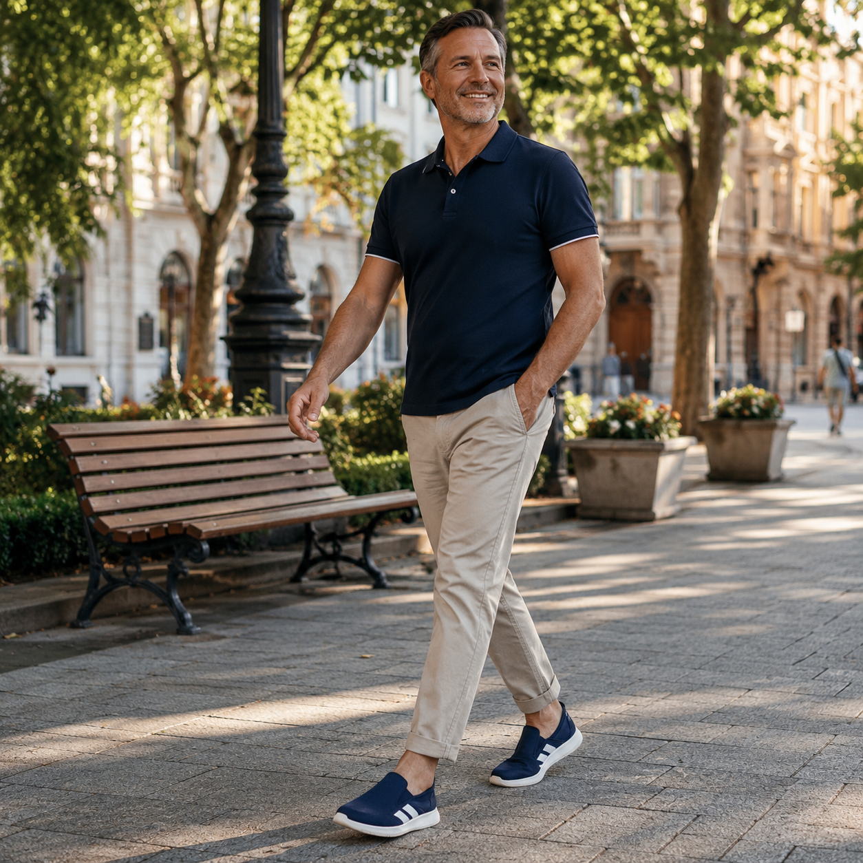 ⏰ Último día, 50% de descuento - ¡No te lo pierdas! ✅️ Zapatos premium sin cordones, con soporte para el arco del pie, ayudan a aliviar el dolor de pies - Diseño ergonómico