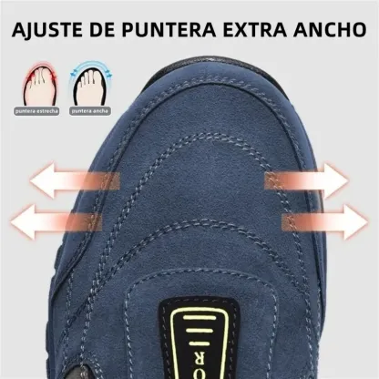 [⏰50% de descuento hoy - ¡no te lo pierdas! ] 🔥 Zapatos ergonómicos para caminar con certificación médica 👞 Cosidos a mano ✅ Soporte de arco para caminar cómodamente