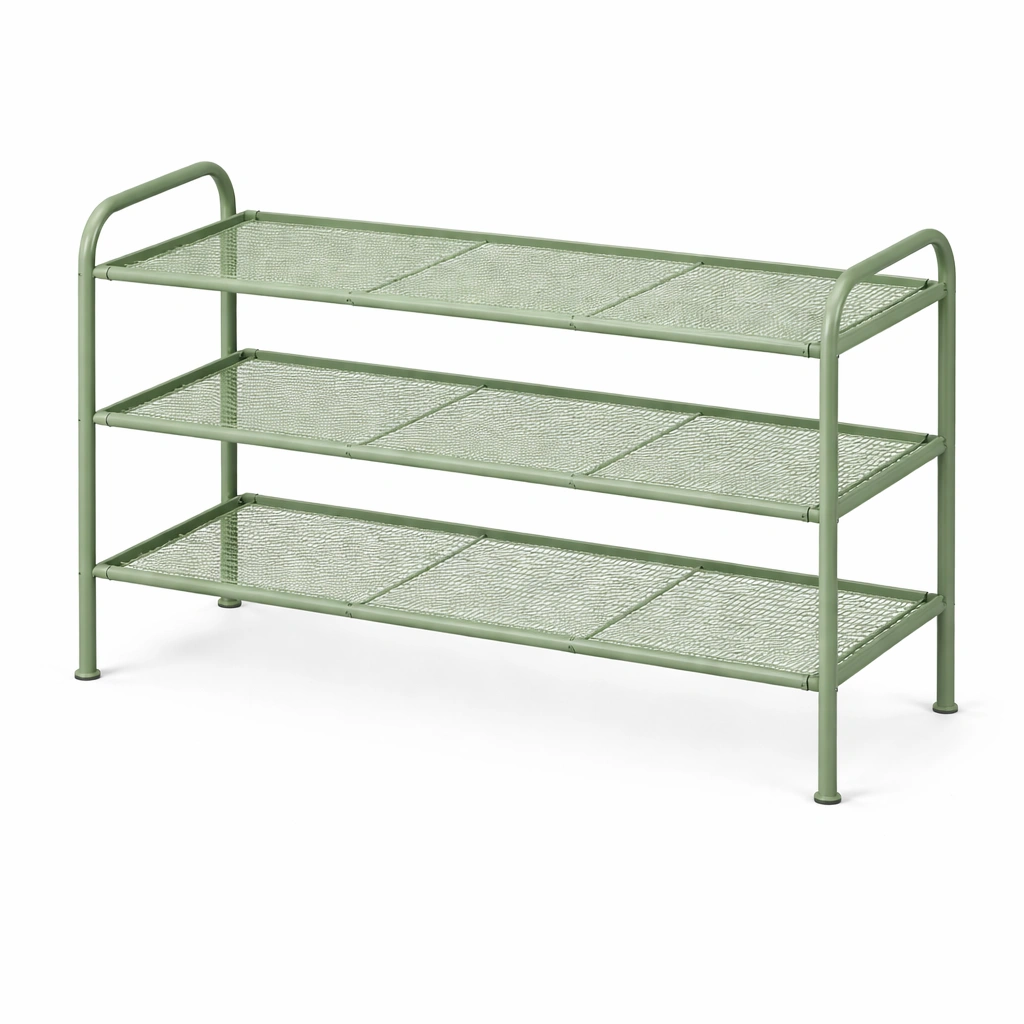 tagre  chaussures mtal vert menthe 3 niveaux-Rovtravo