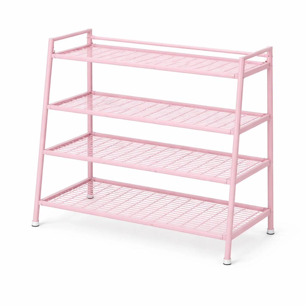 tagre  chaussures mtal rose 4 niveaux-Rovtravo