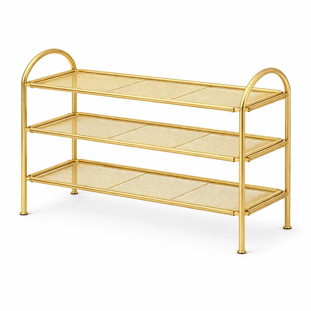 tagre  chaussures mtal dor 3 niveaux-Rovtravo
