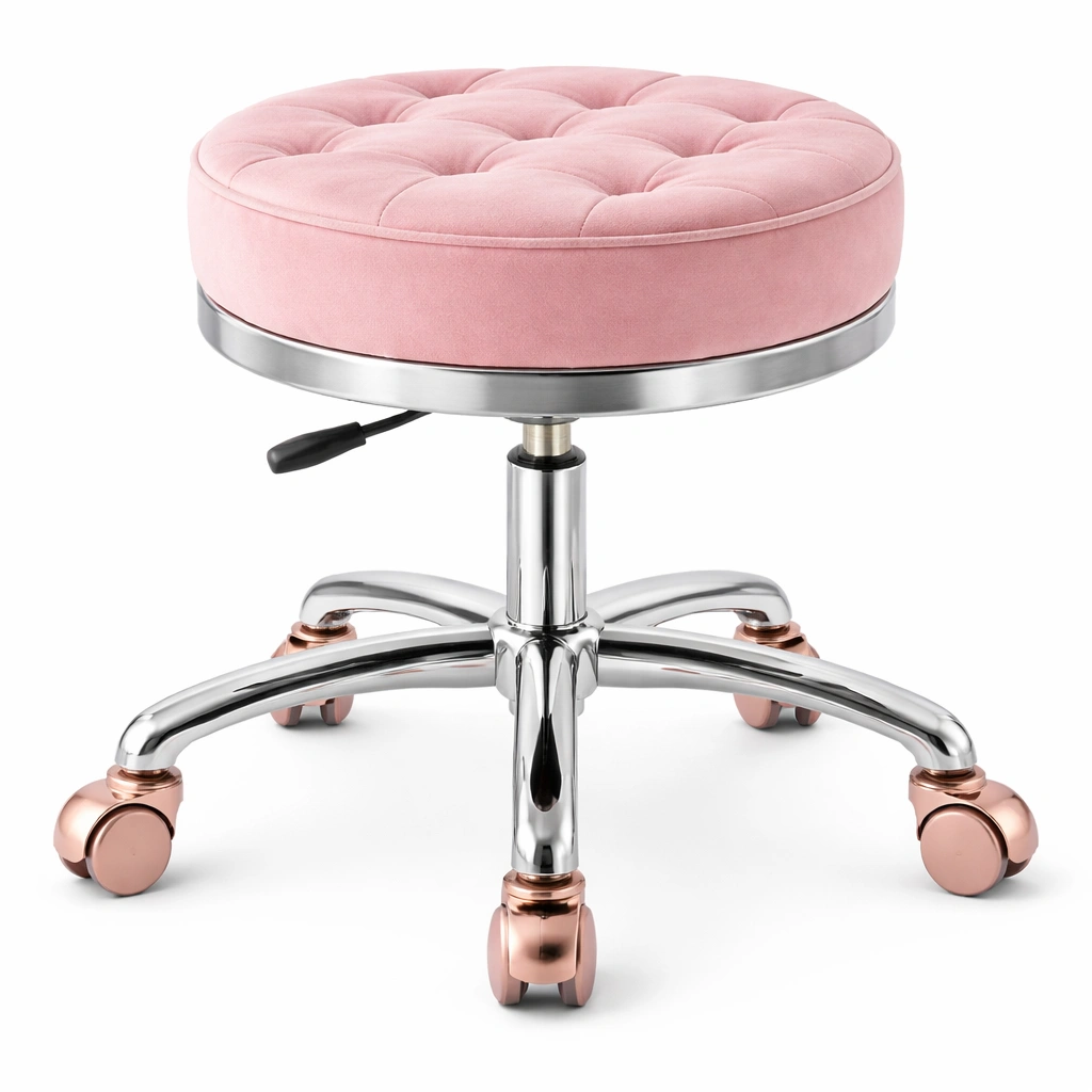 Tabouret Rond Rglable Rose-Rovtravo