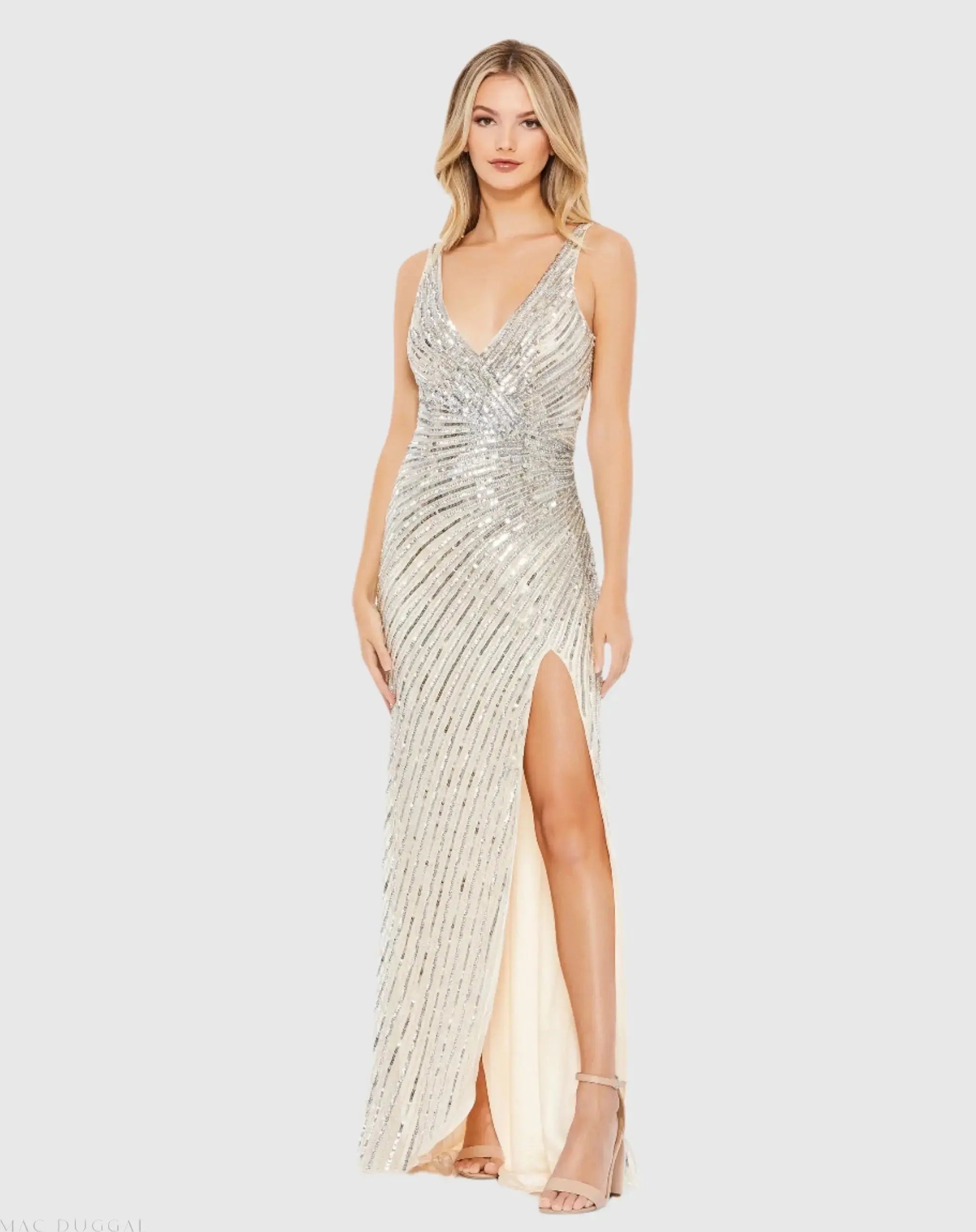 Sequin A Line Gown-Myartka