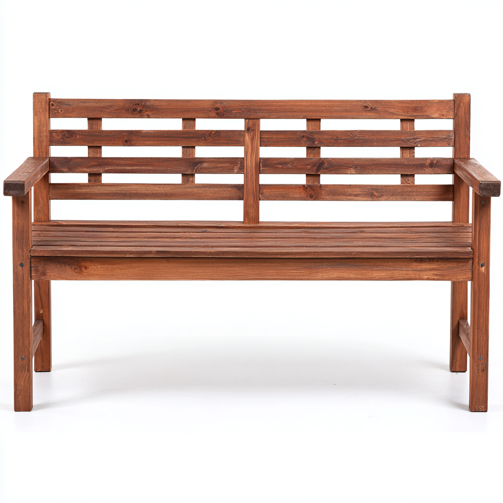 Panche da giardino - legno massello - 150x60x85 cm - marrone - design classico- Havengetyard