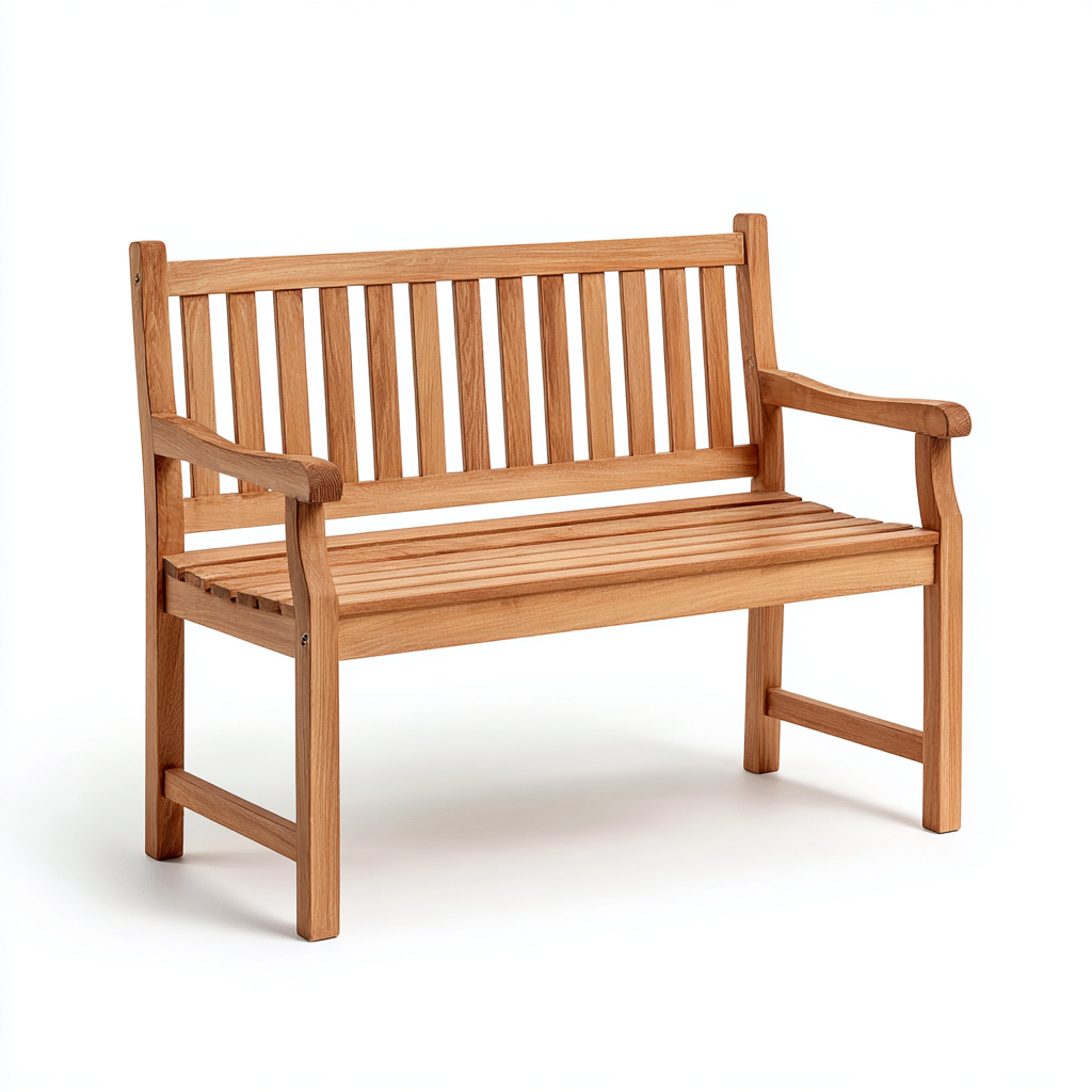 Panche da giardino - legno massello - 145x60x88 cm - marrone naturale - design classico- Havengetyard