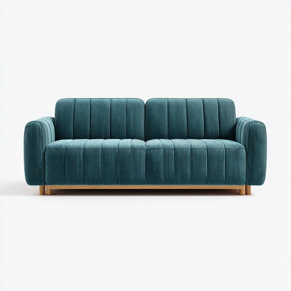 Divani a 3 posti velluto 195x88x85 cm - verde - design moderno- Havengetyard