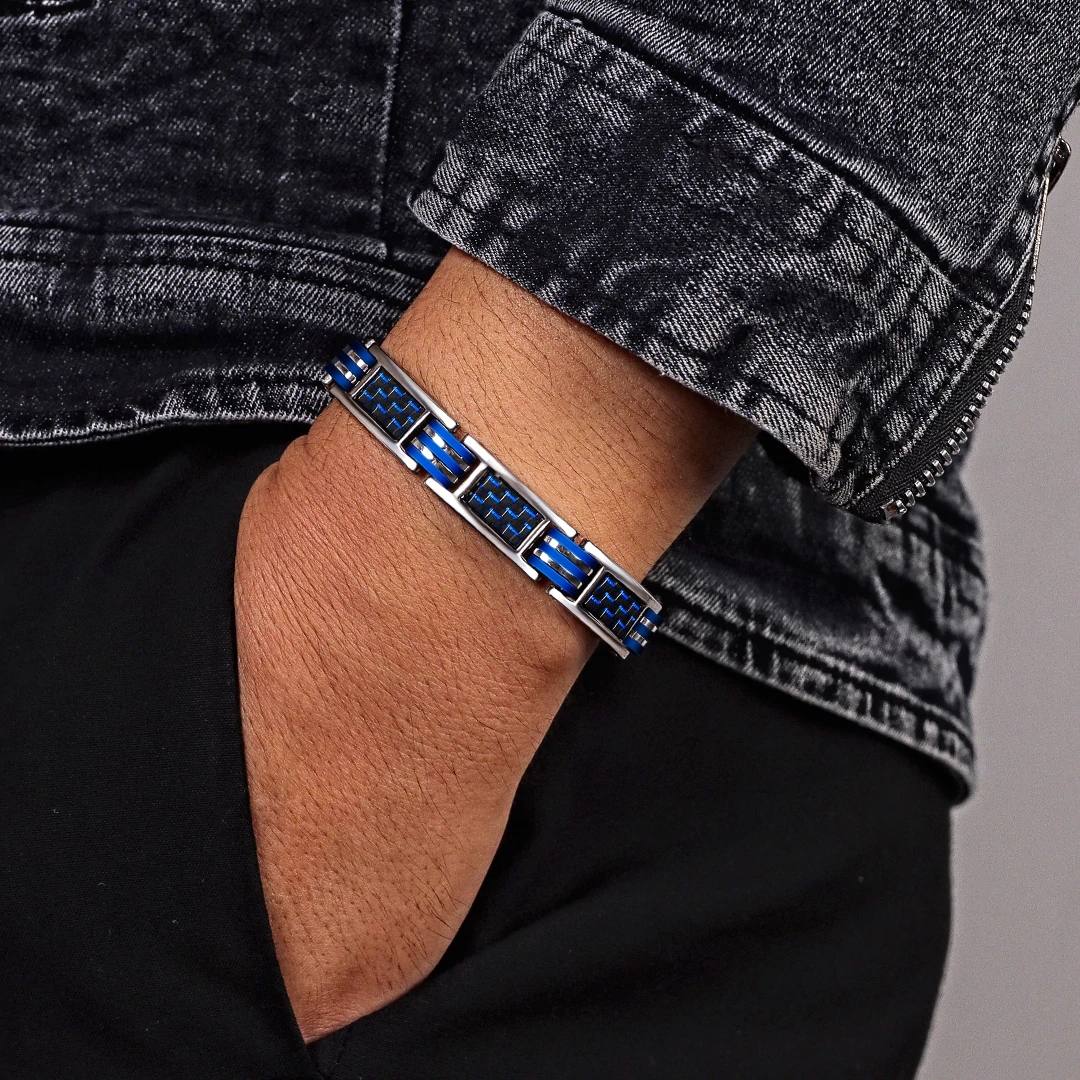 Inlaid color energy bracelets-BUNNYKACHU