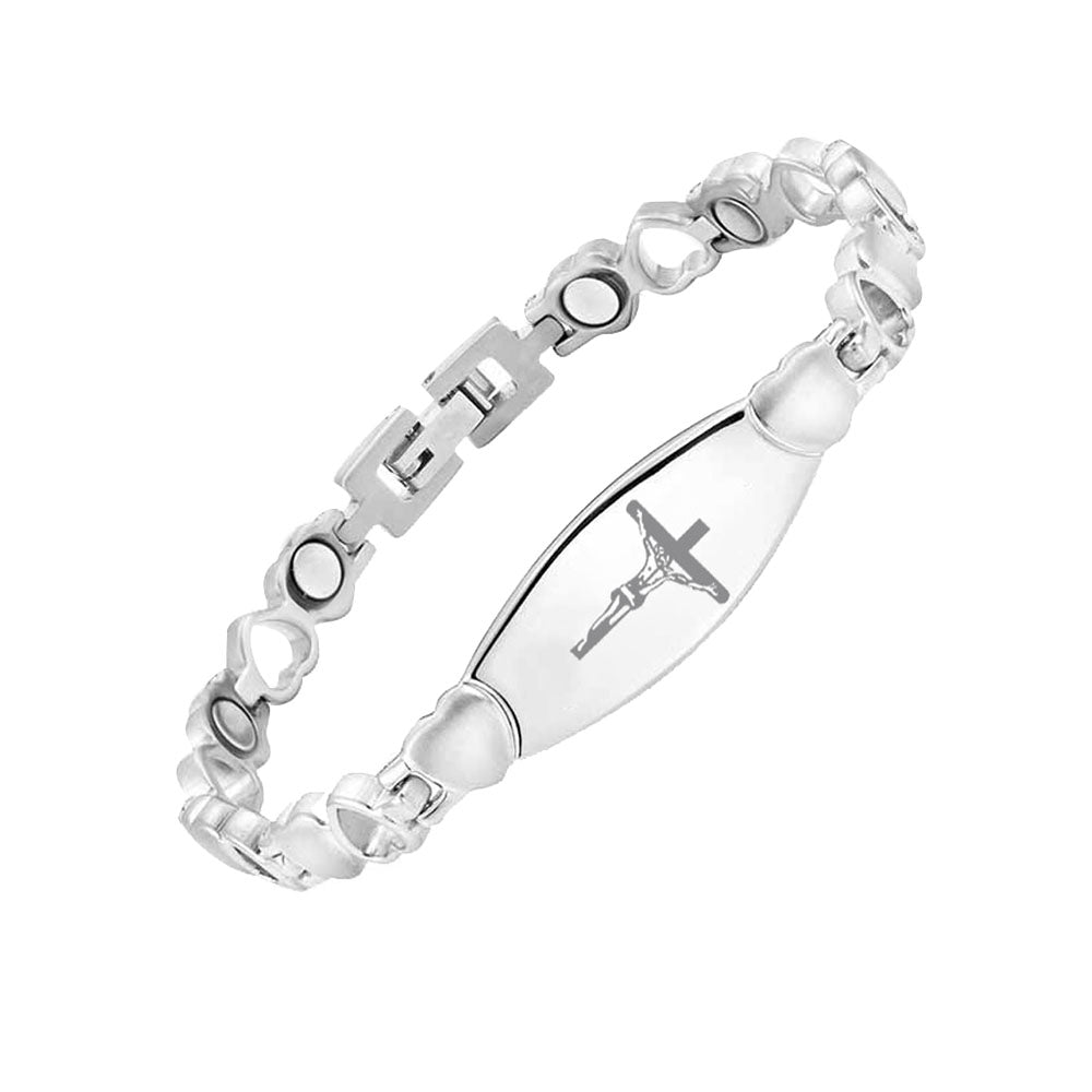 Women's Jesus cross bracelet-BUNNYKACHU