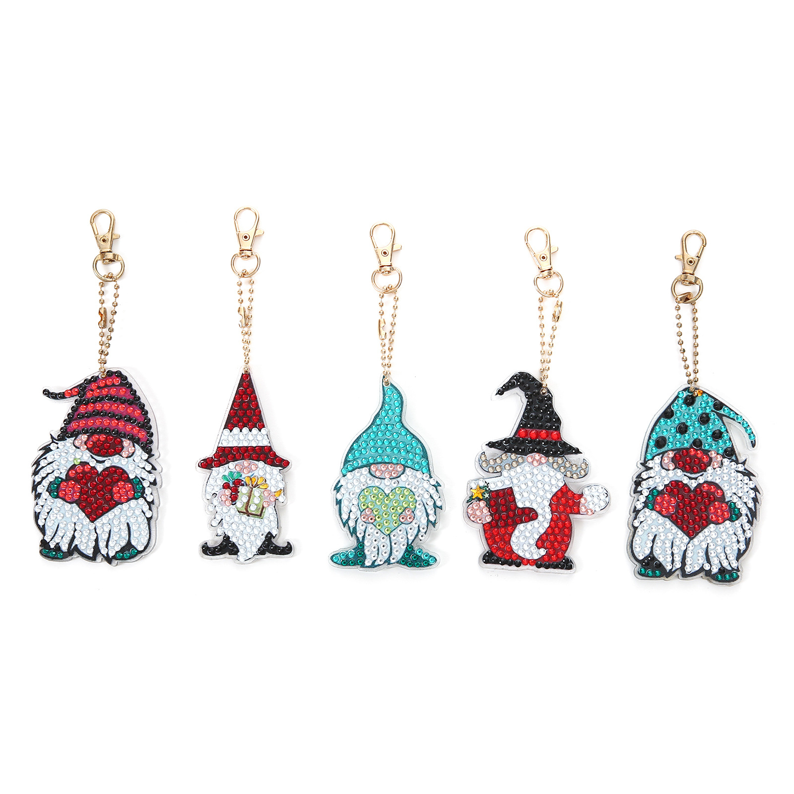 DIY diamond painting keychainSticker Kit-BUNNYKACHU