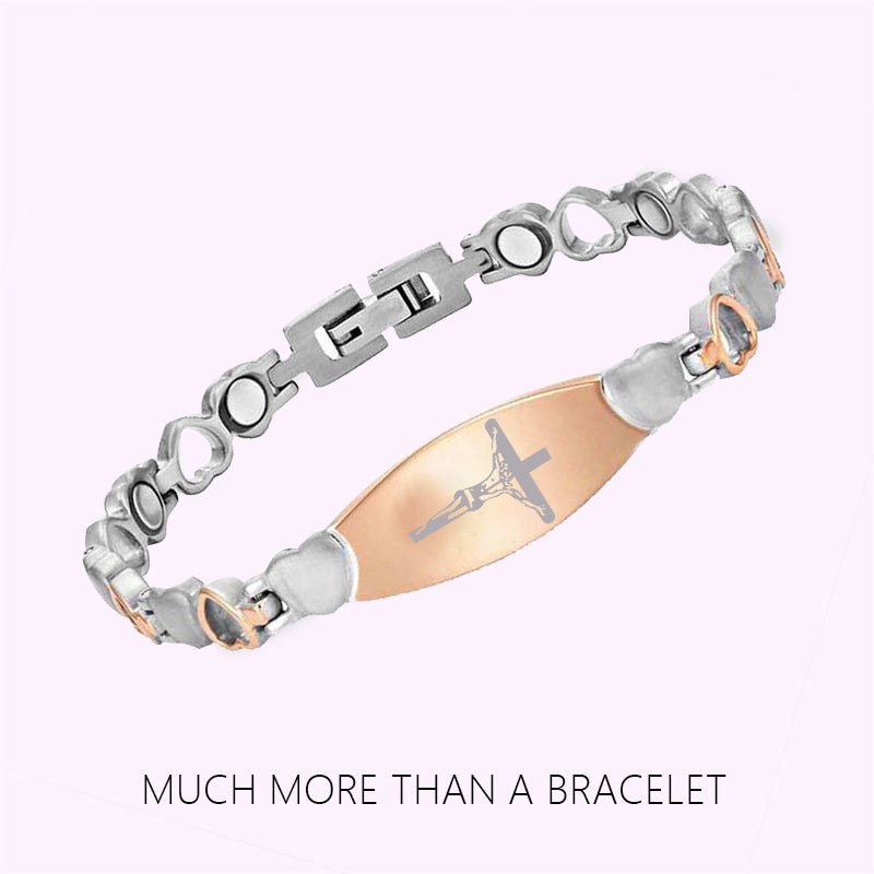 Women's Jesus cross bracelet-BUNNYKACHU