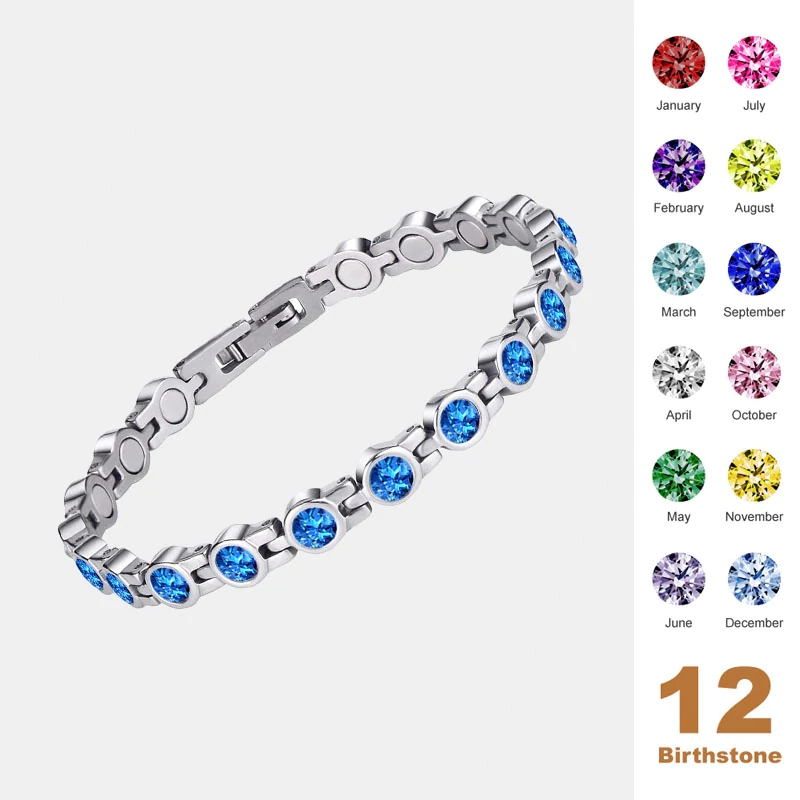 Birthday Month Energy Stone Bracelet-BUNNYKACHU