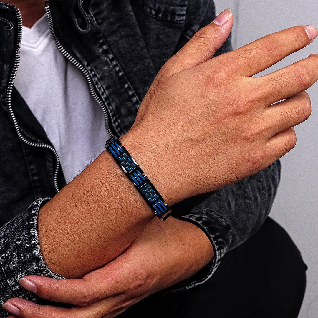 Inlaid color energy bracelets-BUNNYKACHU