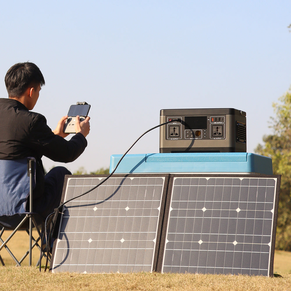 FlashFish P63 Portable Power Station | 500W+520Wh High-Capacity Backup