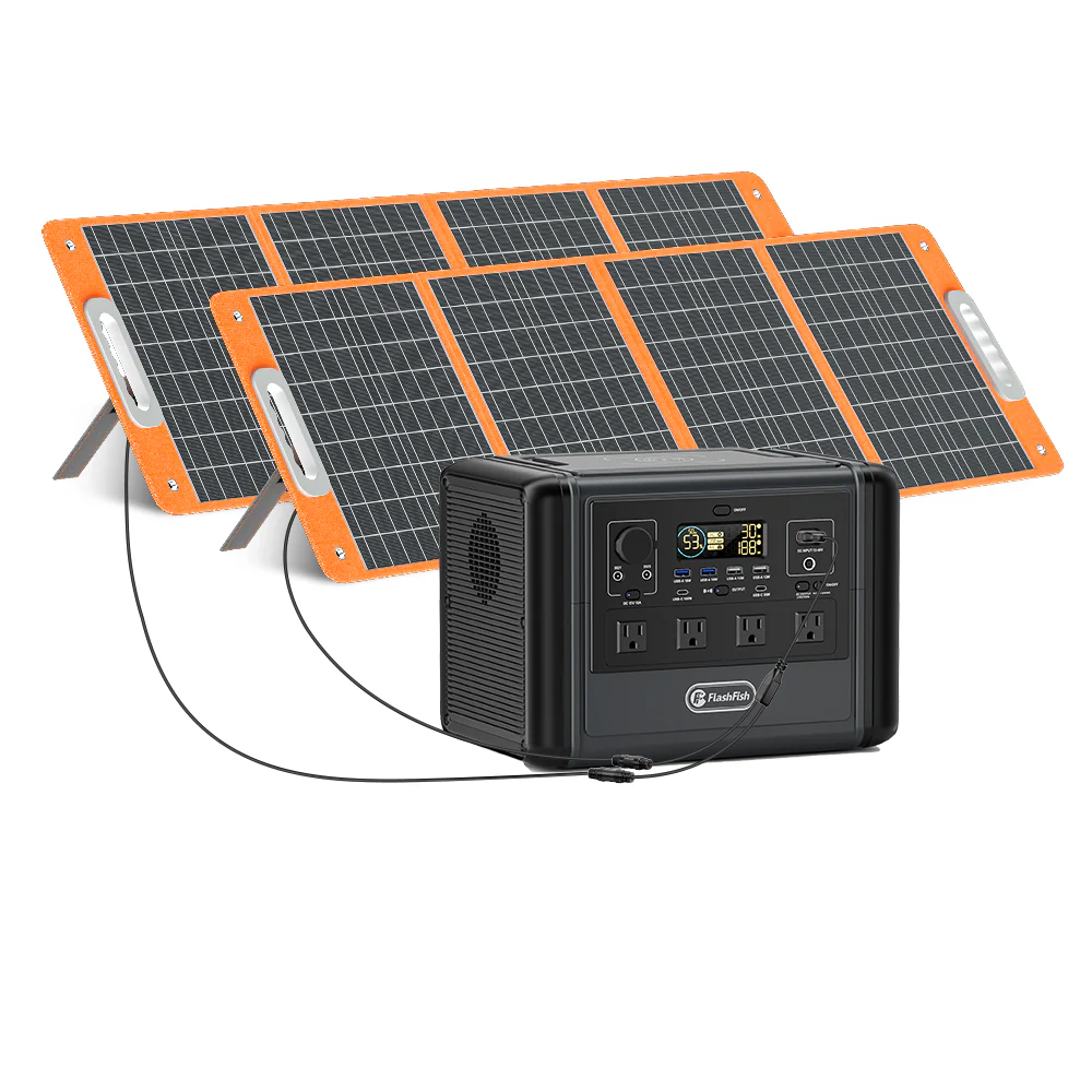 Flashfish T1200S Portable Power Station |【LFP】1200W+768Wh