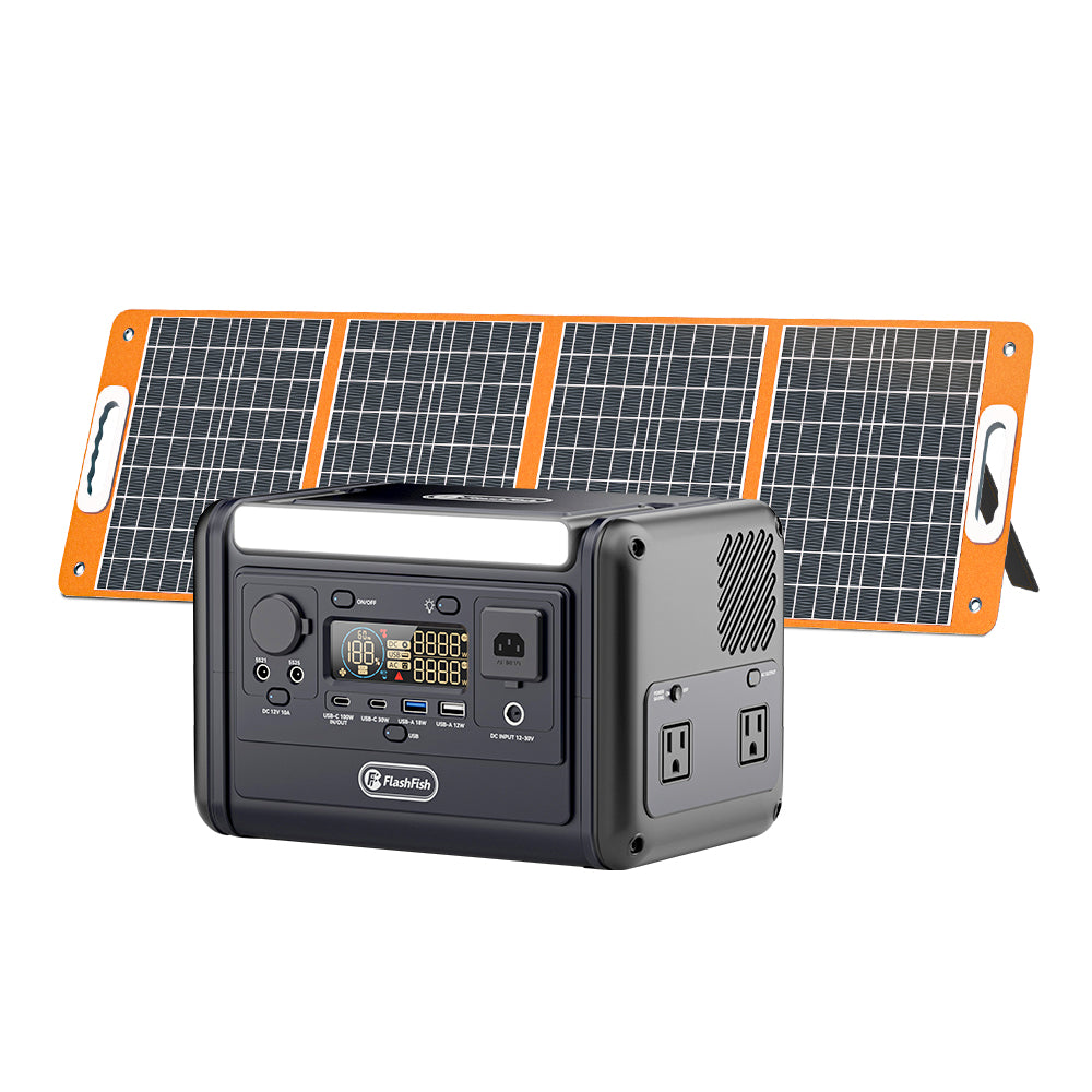 FlashFish T300PRO Portable Power Station |【LFP】300W+230Wh