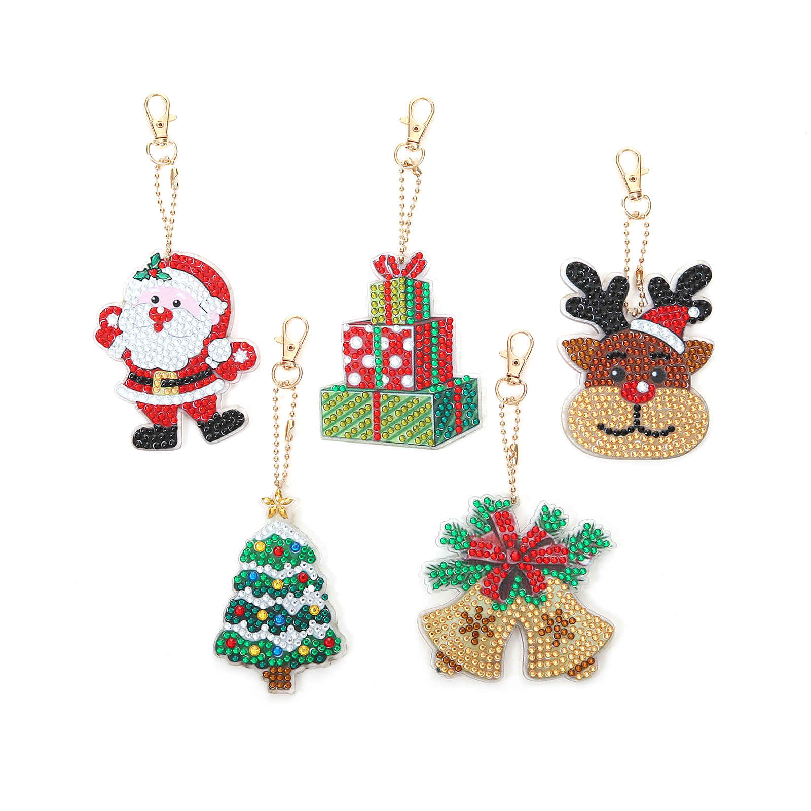 DIY diamond painting keychainSticker Kit-BUNNYKACHU